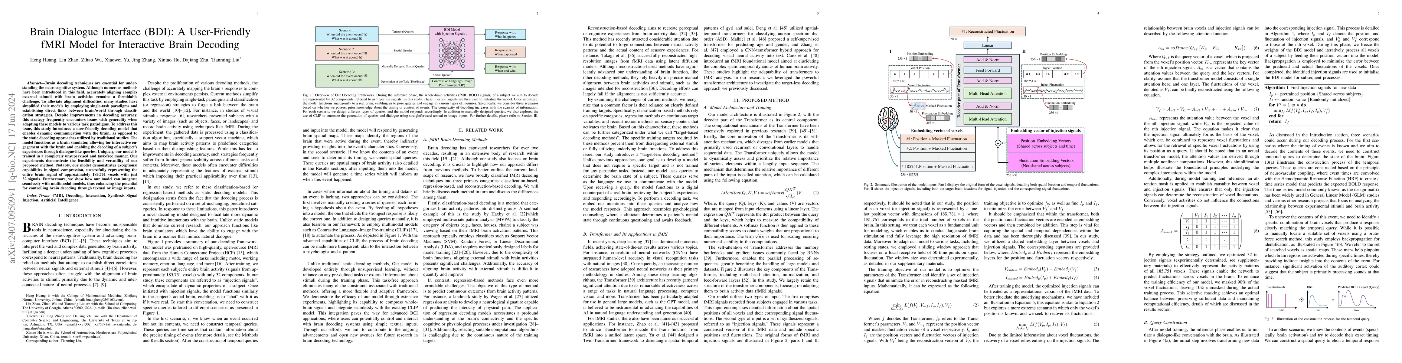 Thumbnail for Brain Dialogue Interface (BDI): A User-Friendly fMRI Model for
  Interactive Brain Decoding