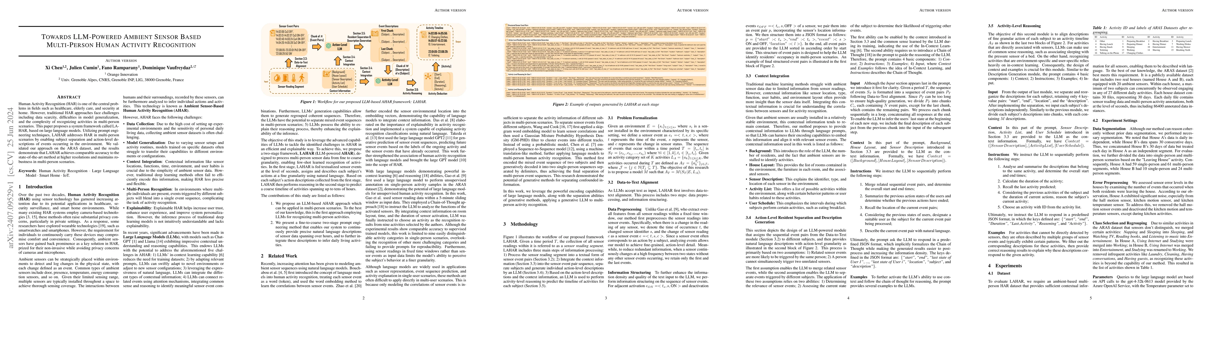 Thumbnail for Towards LLM-Powered Ambient Sensor Based Multi-Person Human Activity
  Recognition