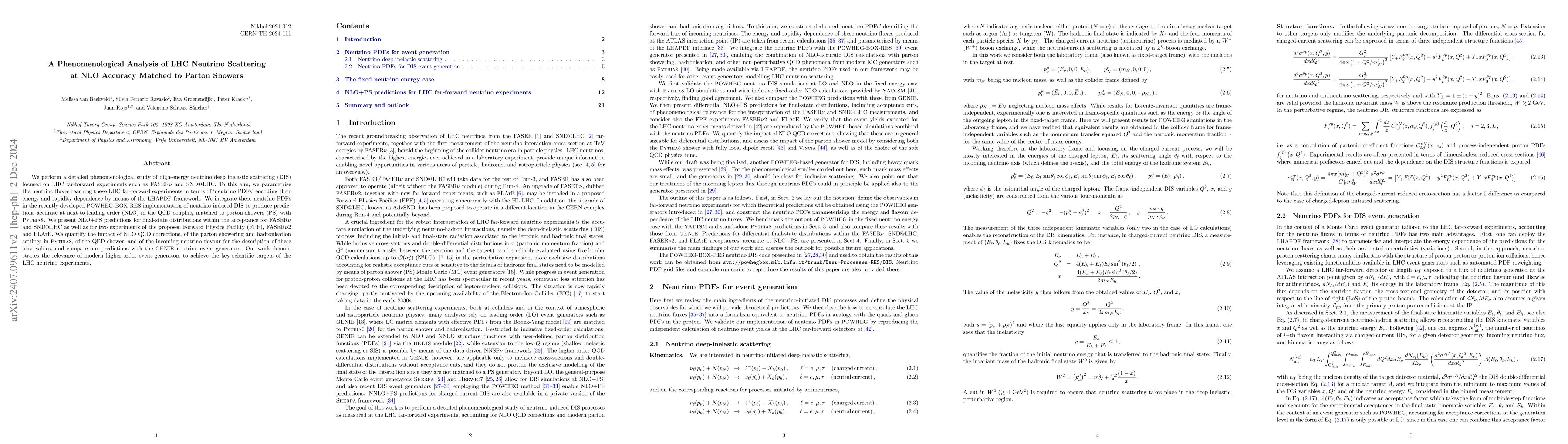 Thumbnail for A Phenomenological Analysis of LHC Neutrino Scattering at NLO Accuracy
  Matched to Parton Showers