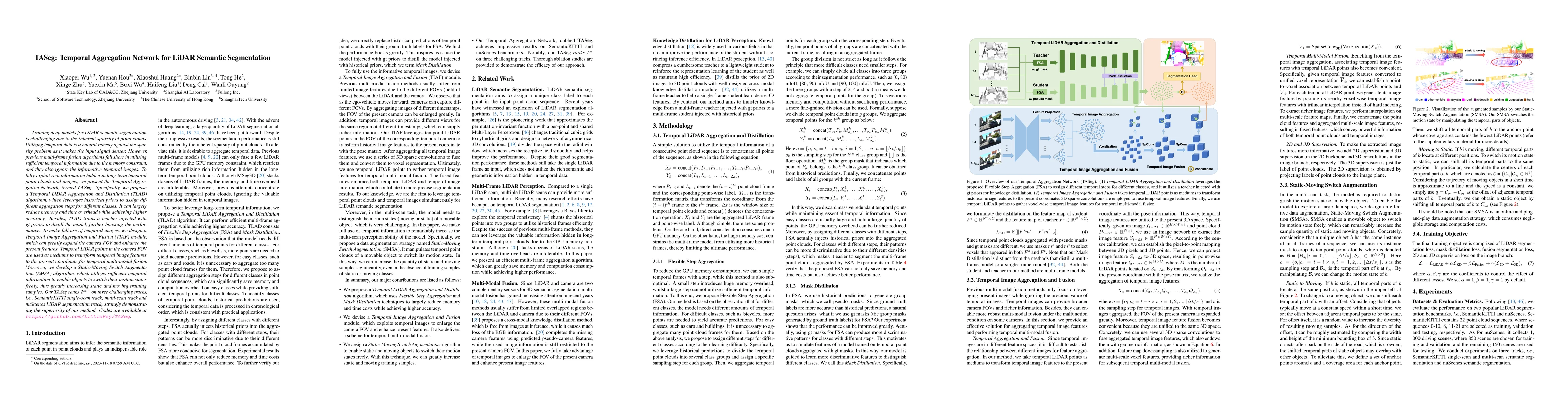 Thumbnail for TASeg: Temporal Aggregation Network for LiDAR Semantic Segmentation