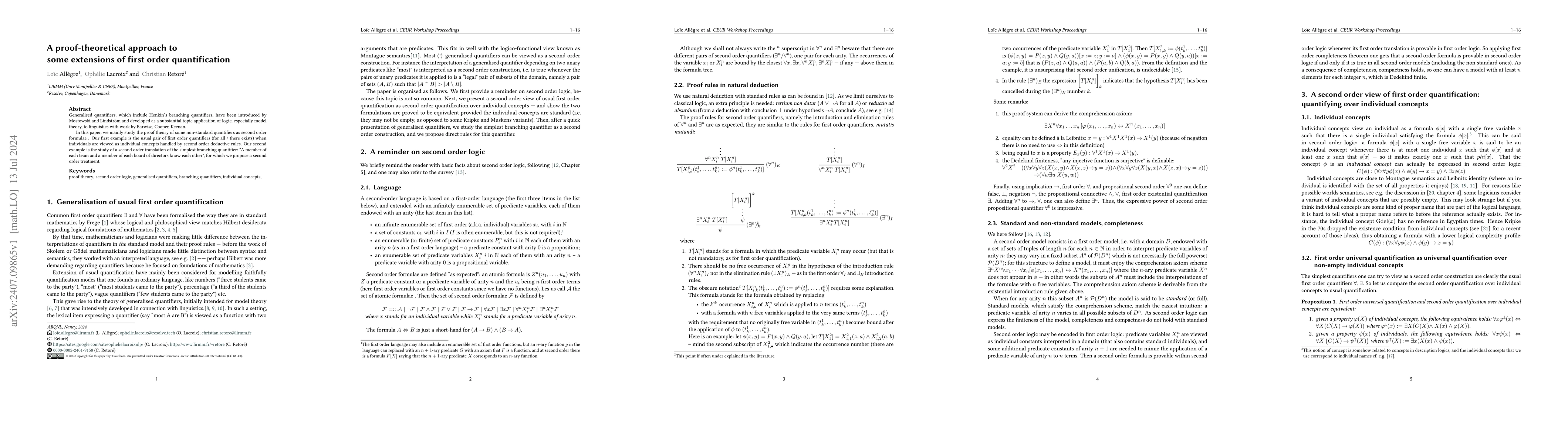 Thumbnail for A proof-theoretical approach to some extensions of first order
  quantification