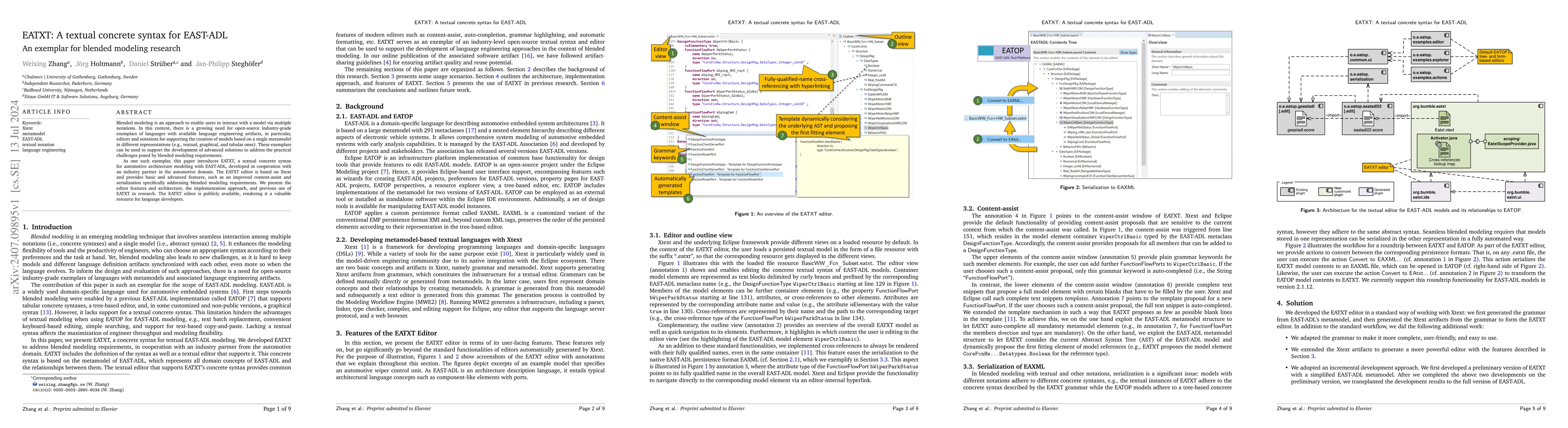 Thumbnail for EATXT: A textual concrete syntax for EAST-ADL