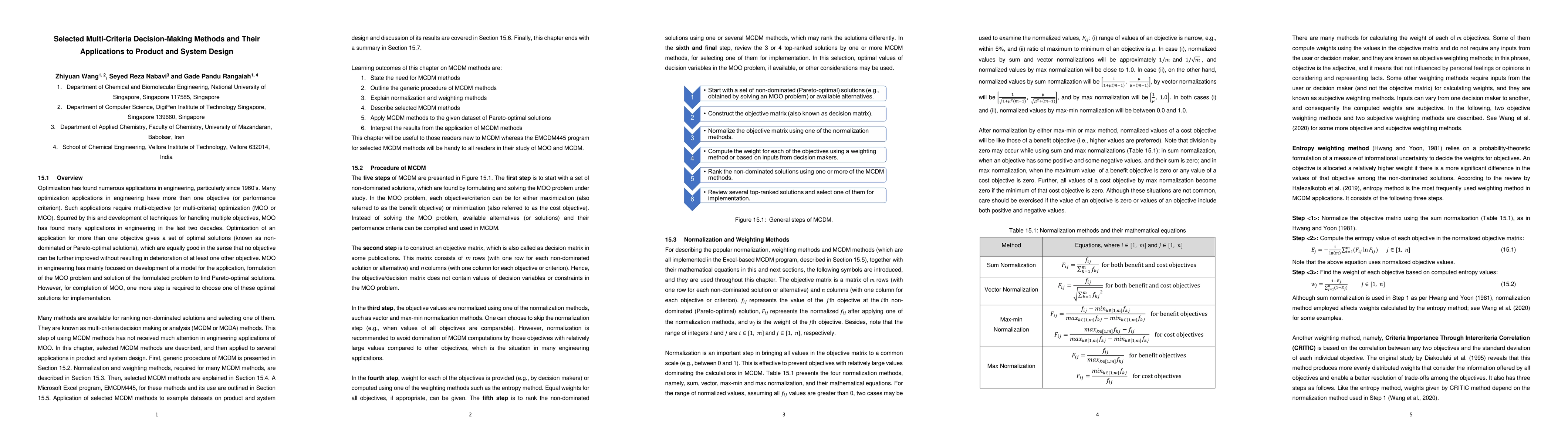 Thumbnail for Selected multi-criteria decision-making methods and their applications
  to product and system design