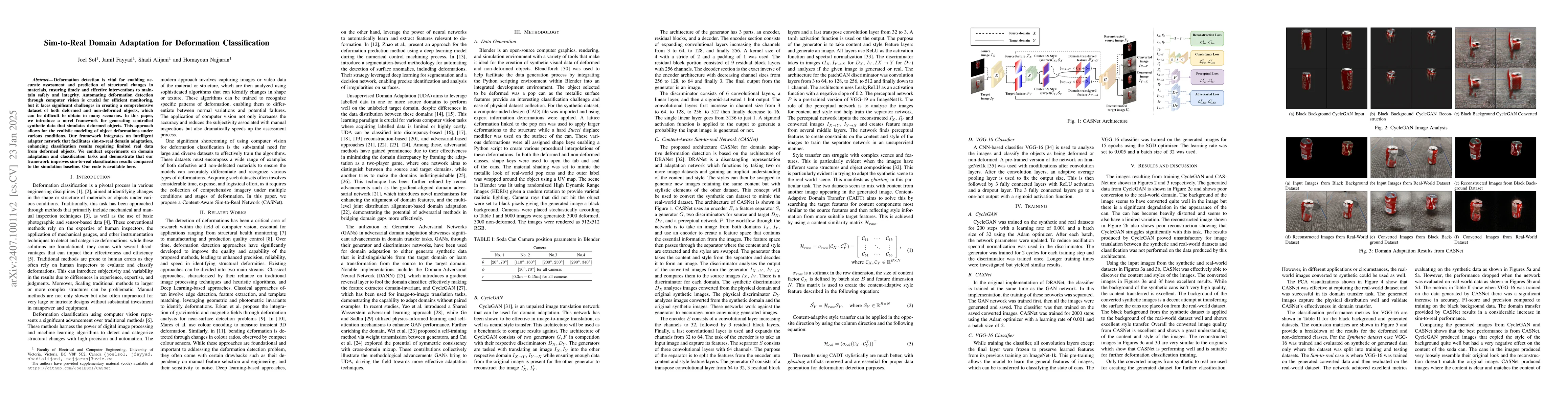 Thumbnail for Sim-to-Real Domain Adaptation for Deformation Classification