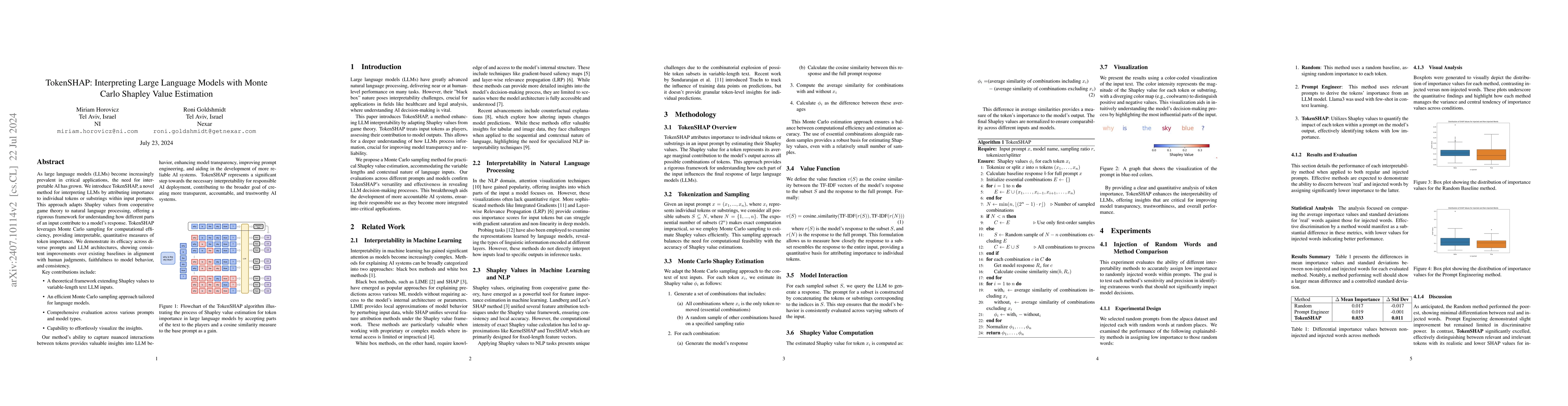 Thumbnail for TokenSHAP: Interpreting Large Language Models with Monte Carlo Shapley
  Value Estimation