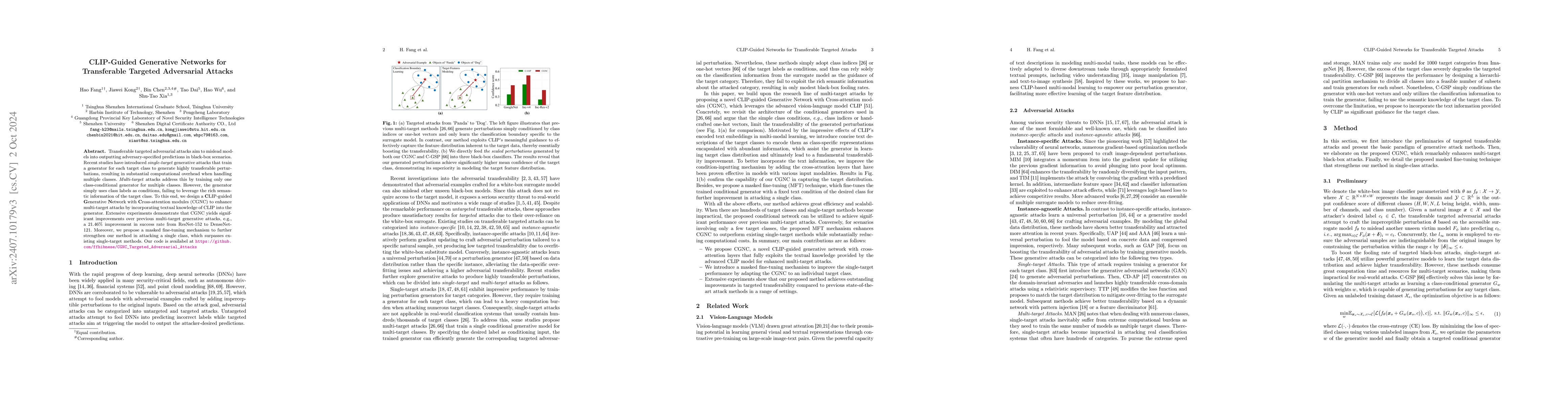Thumbnail for CLIP-Guided Networks for Transferable Targeted Attacks