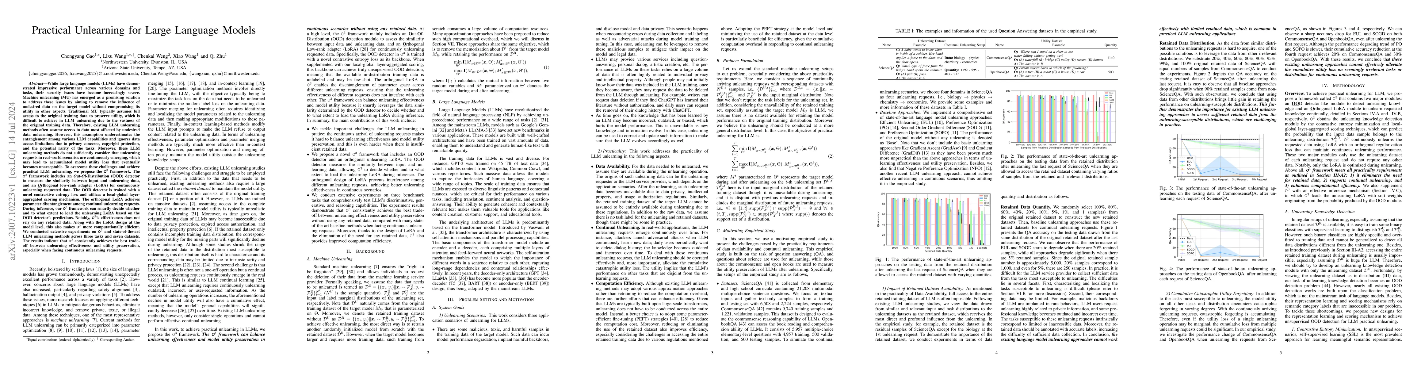 Thumbnail for Practical Unlearning for Large Language Models