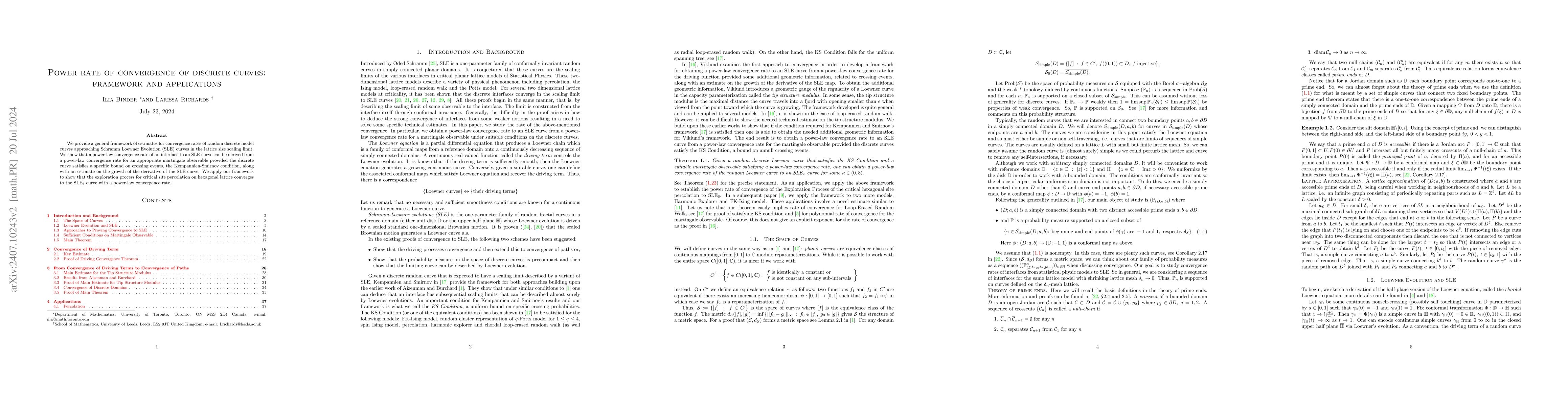 Thumbnail for Power rate of convergence of discrete curves: framework and applications