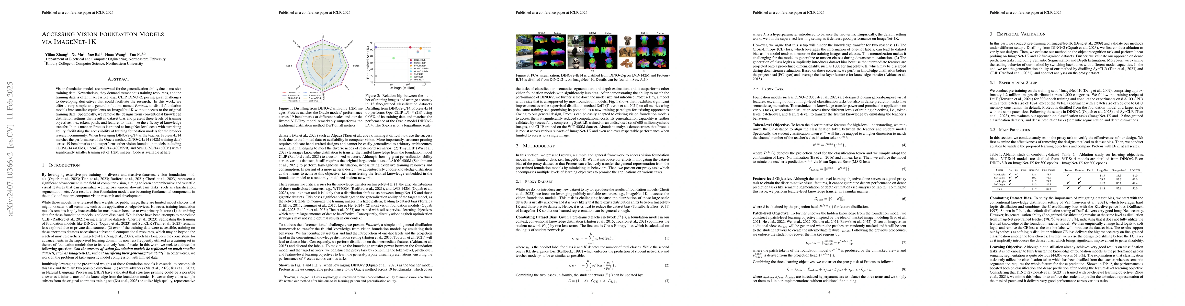 Thumbnail for Accessing Vision Foundation Models at ImageNet-level Costs