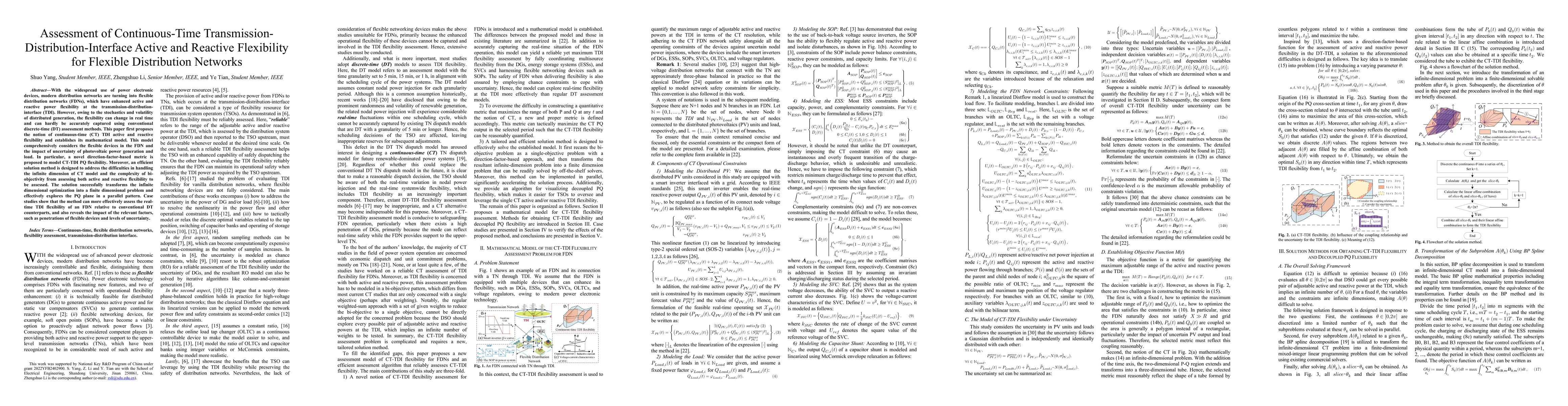 Thumbnail for Assessment of Continuous-Time Transmission-Distribution-Interface Active
  and Reactive Flexibility for Flexible Distribution Networks