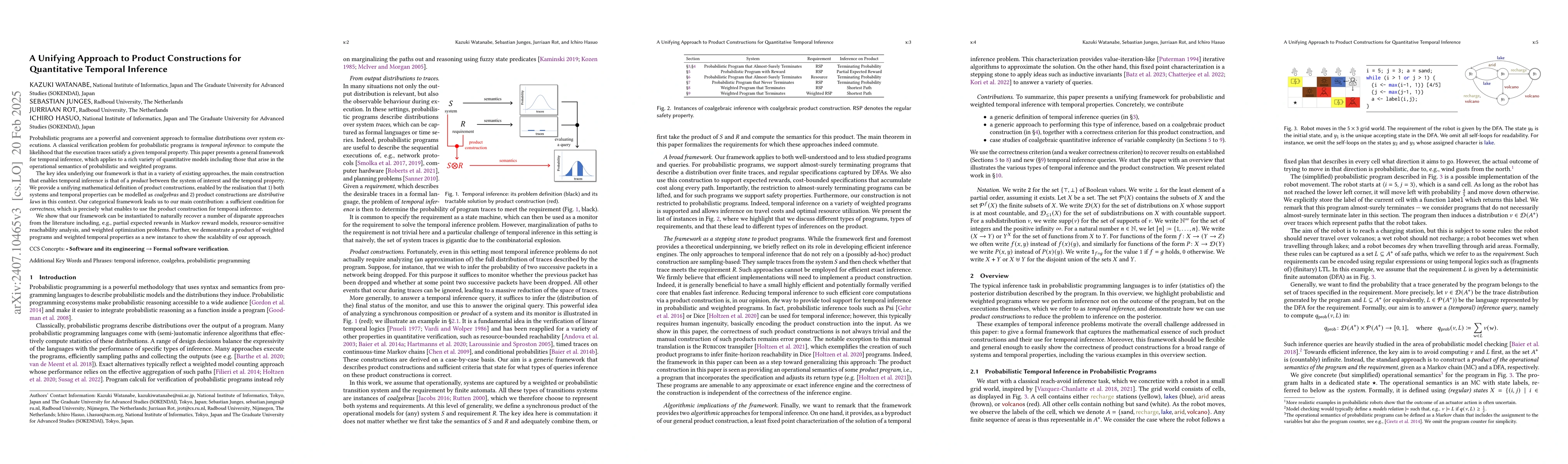 Thumbnail for A Unifying Approach to Product Constructions for Quantitative Temporal
  Inference