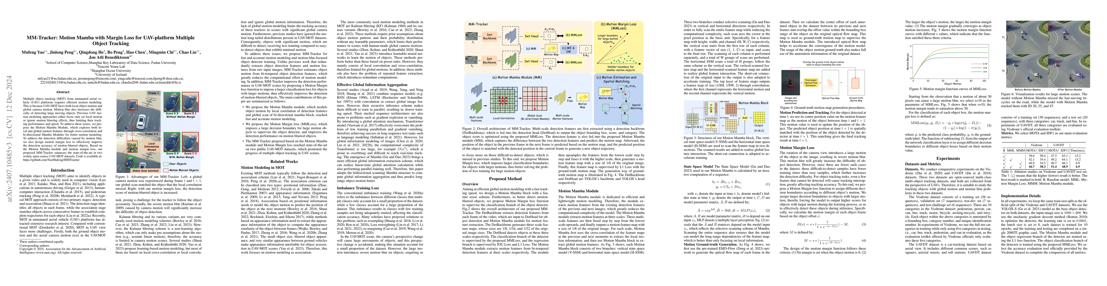 Thumbnail for Effective Motion Modeling for UAV-platform Multiple Object Tracking with
  Re-Margin Loss