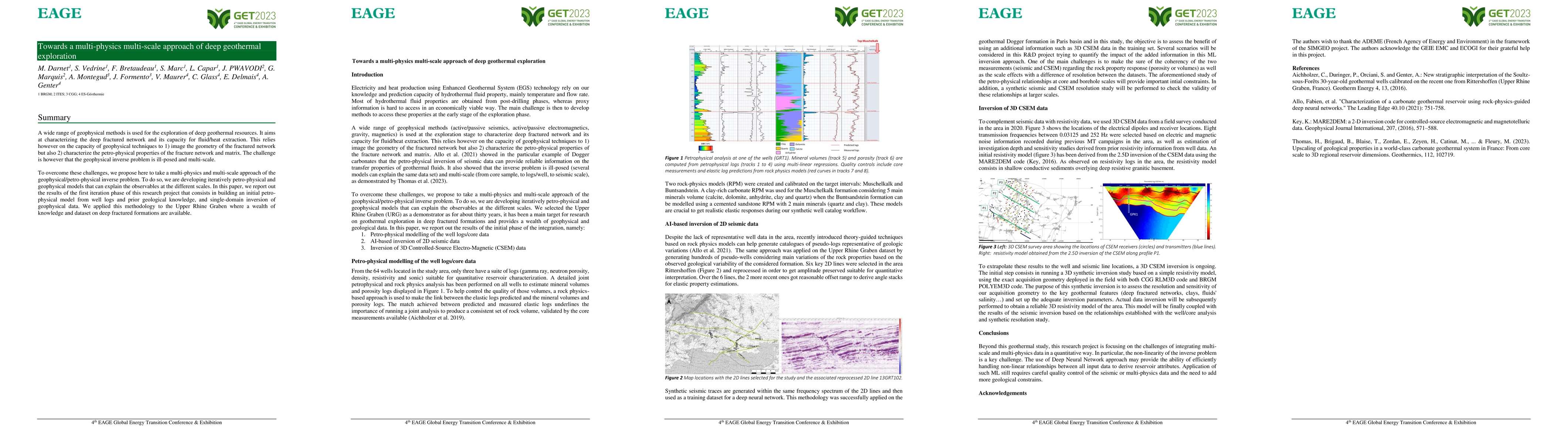 Thumbnail for Towards a multi-physics multi-scale approach of deep geothermal
  exploration