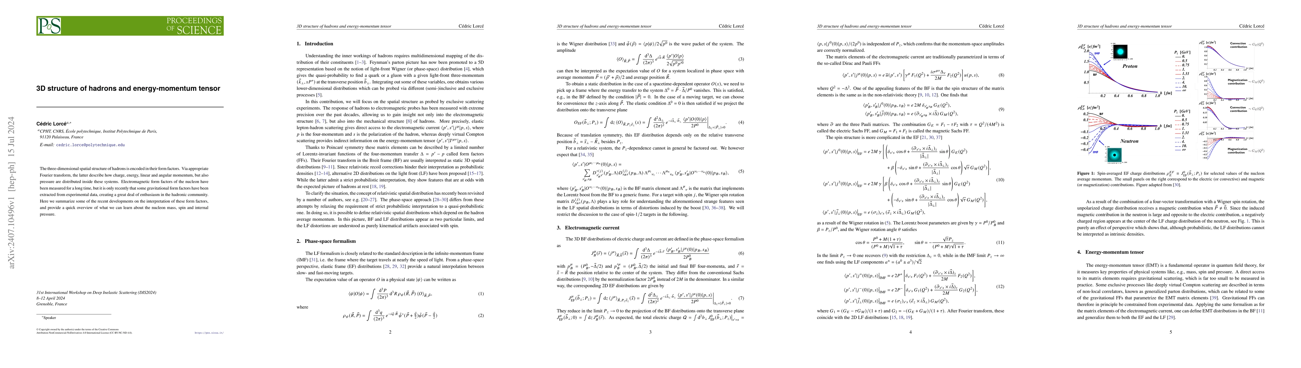 Thumbnail for 3D structure of hadrons and energy-momentum tensor