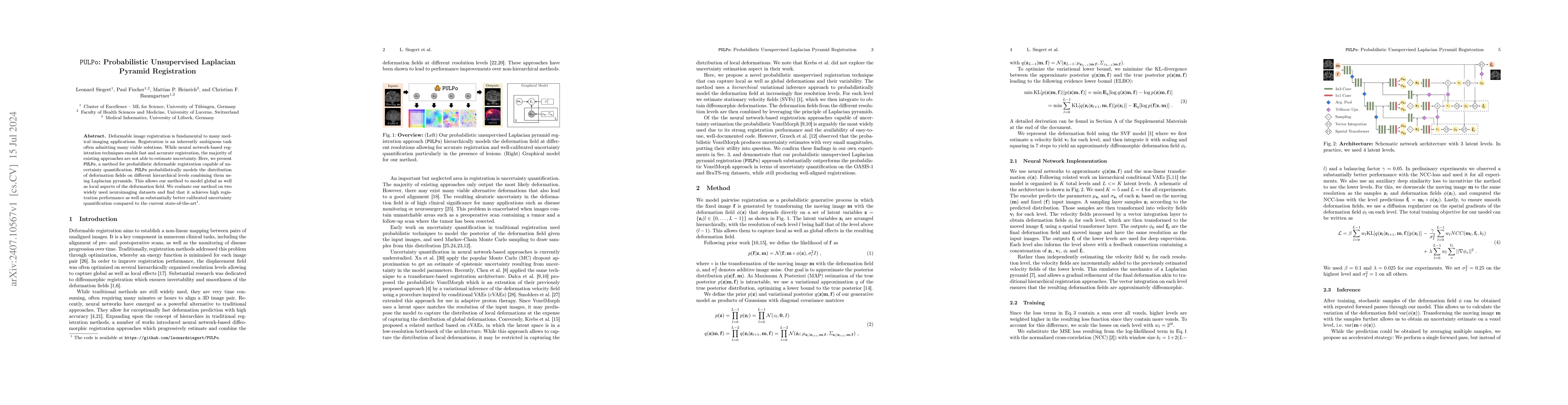 Thumbnail for PULPo: Probabilistic Unsupervised Laplacian Pyramid Registration