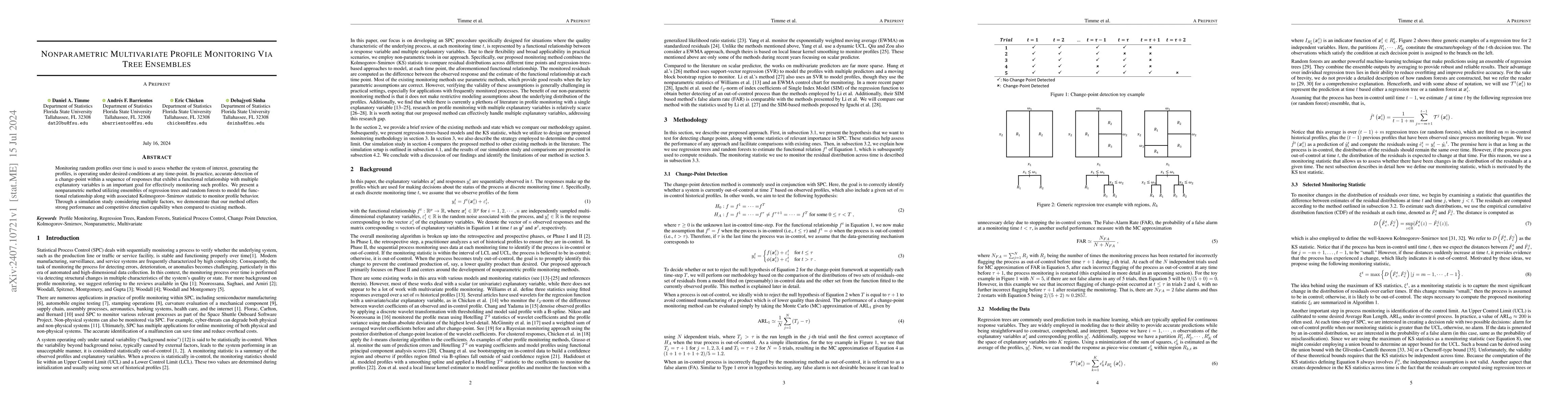 Thumbnail for Nonparametric Multivariate Profile Monitoring Via Tree Ensembles
