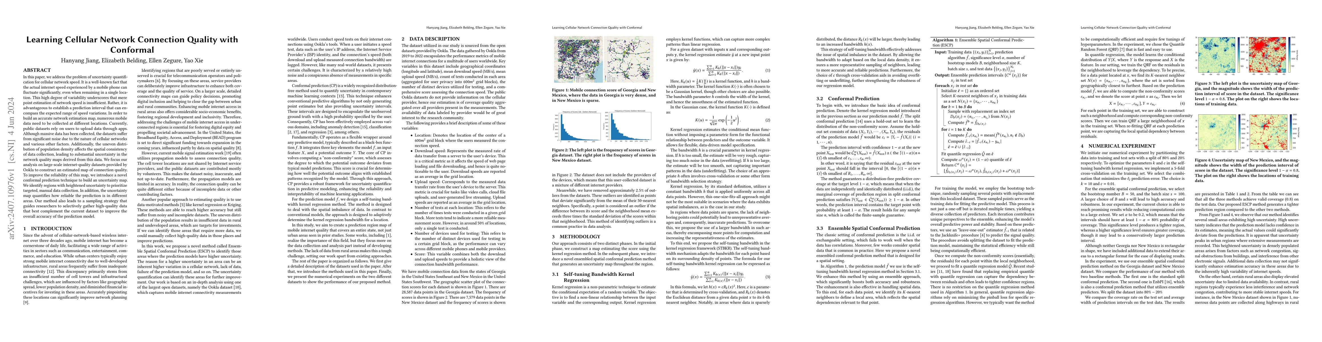 Thumbnail for Learning Cellular Network Connection Quality with Conformal