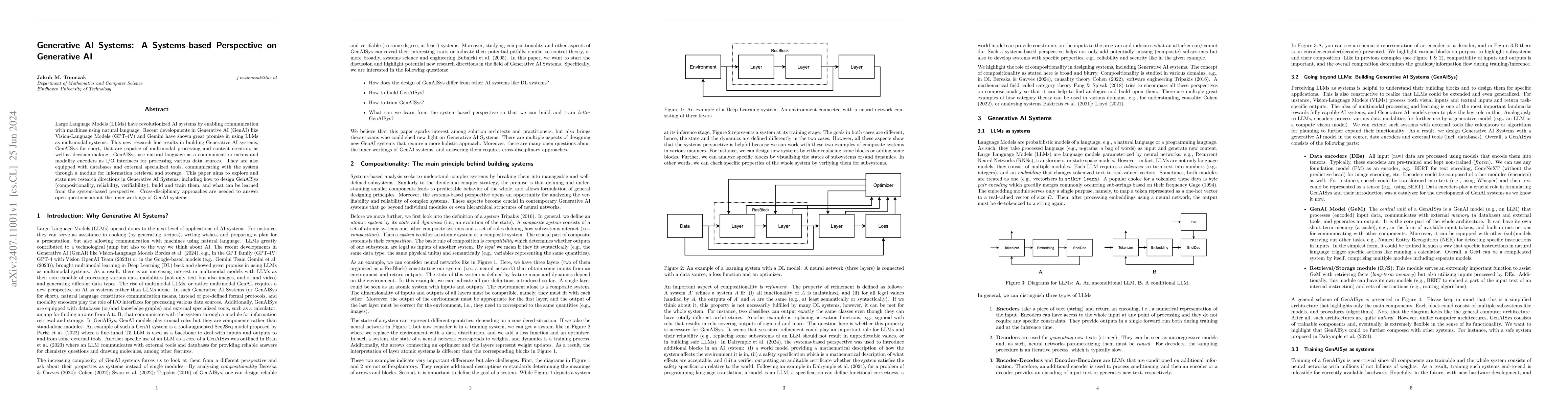 Thumbnail for Generative AI Systems: A Systems-based Perspective on Generative AI