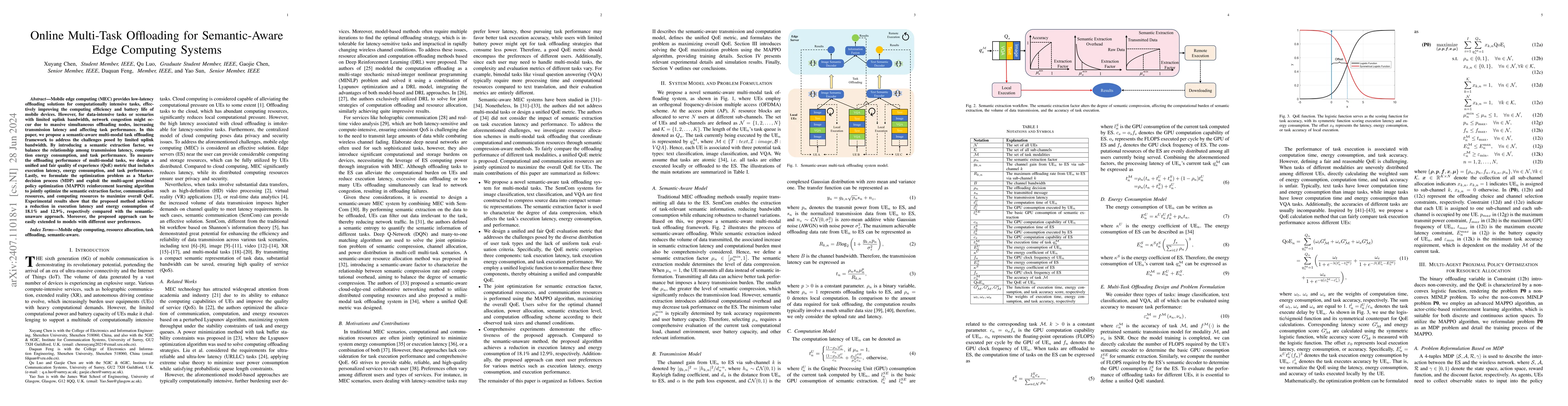 Thumbnail for Online Multi-Task Offloading for Semantic-Aware Edge Computing Systems