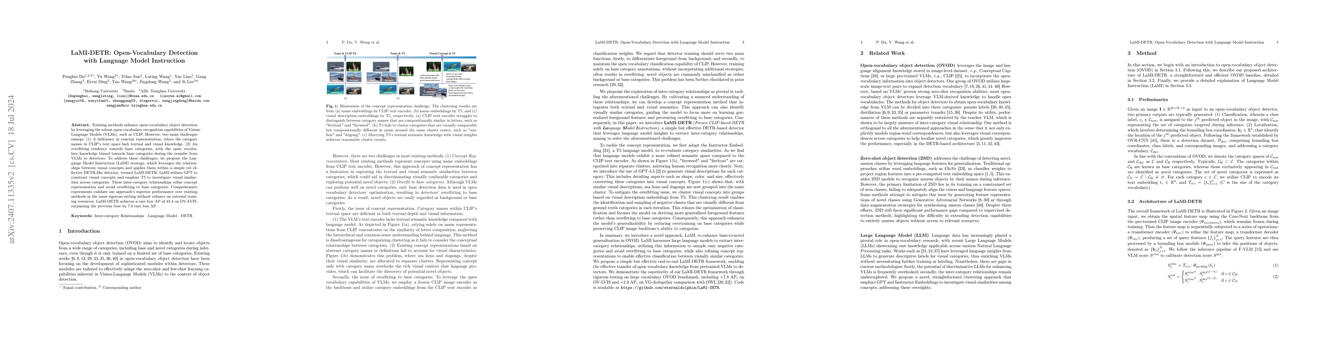 Thumbnail for LaMI-DETR: Open-Vocabulary Detection with Language Model Instruction