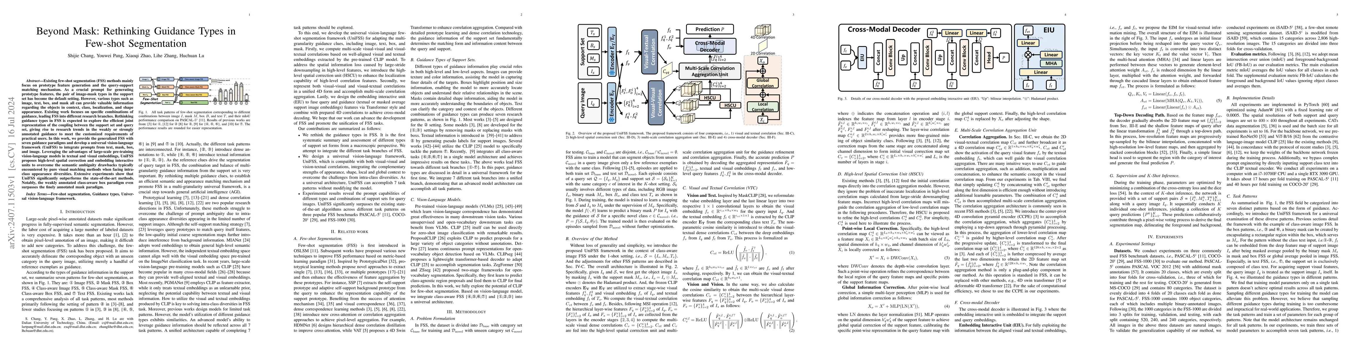 Thumbnail for Beyond Mask: Rethinking Guidance Types in Few-shot Segmentation