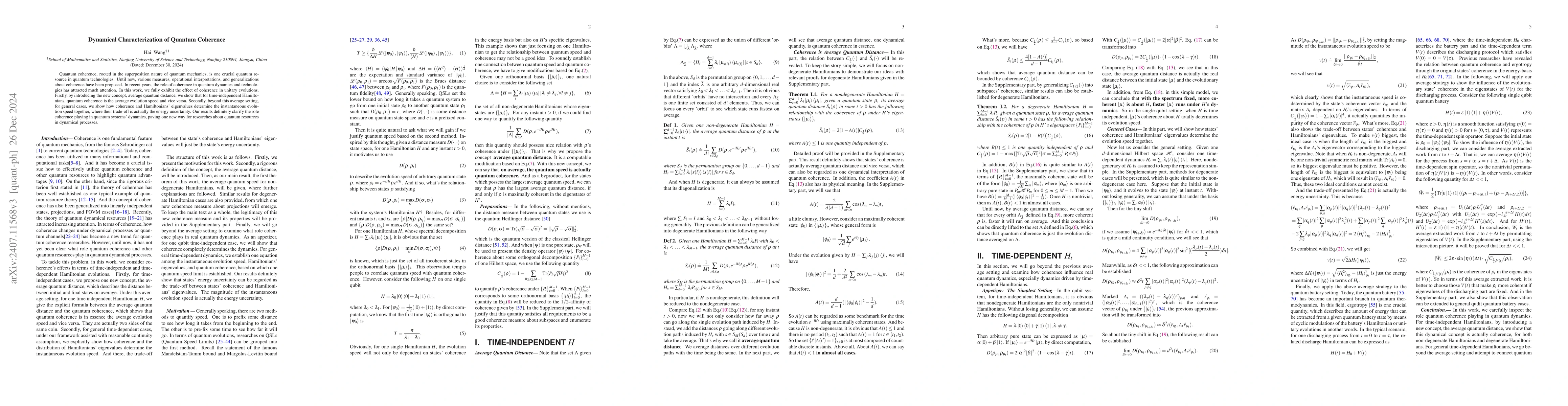Thumbnail for Dynamical Characterization of Quantum Coherence