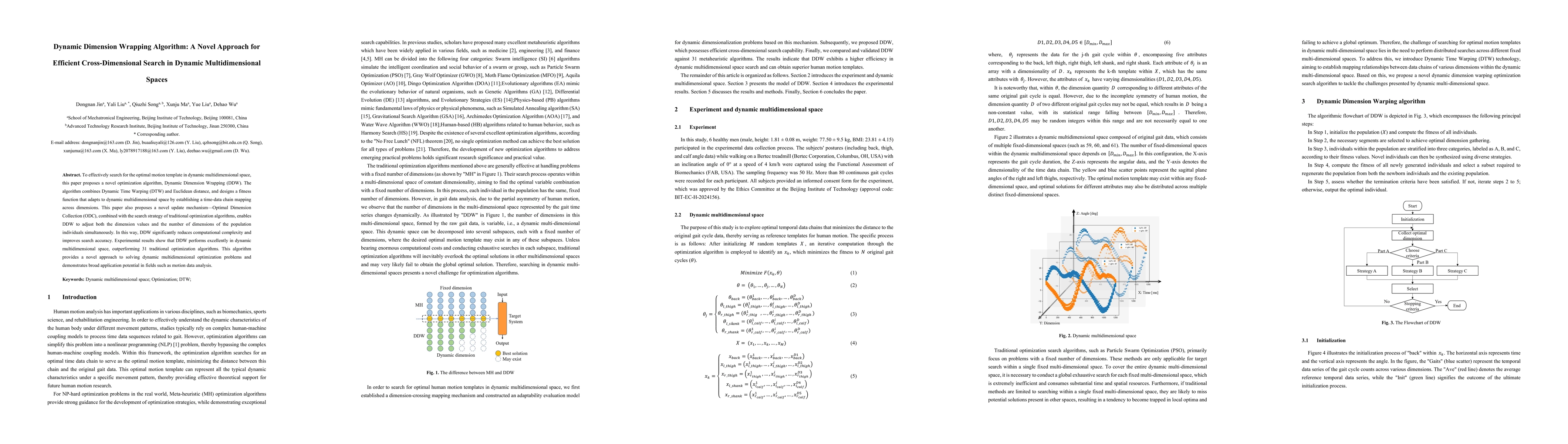 Thumbnail for Dynamic Dimension Wrapping (DDW) Algorithm: A Novel Approach for
  Efficient Cross-Dimensional Search in Dynamic Multidimensional Spaces