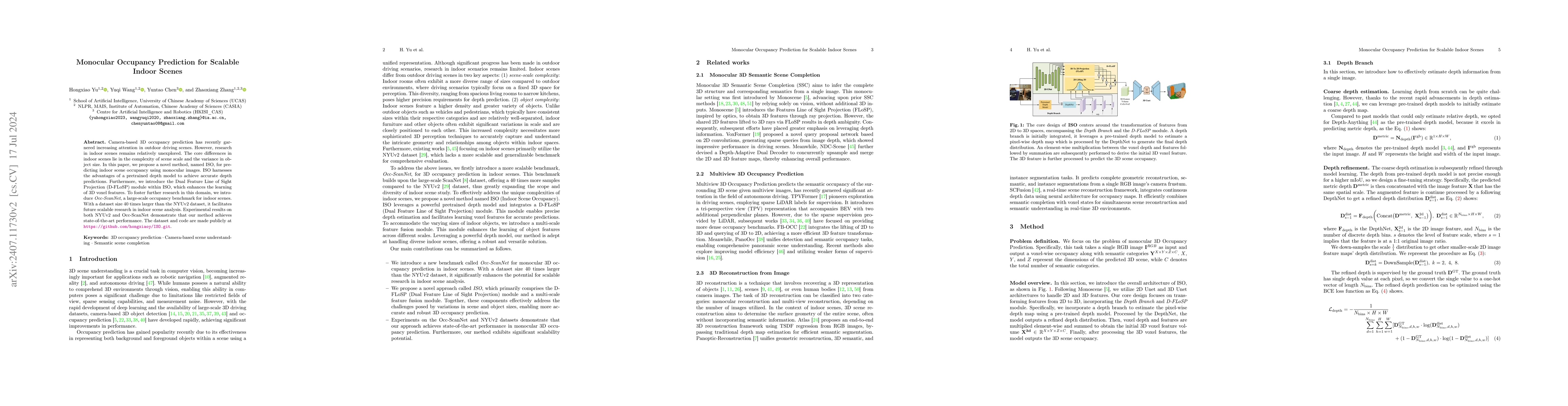 Thumbnail for Monocular Occupancy Prediction for Scalable Indoor Scenes