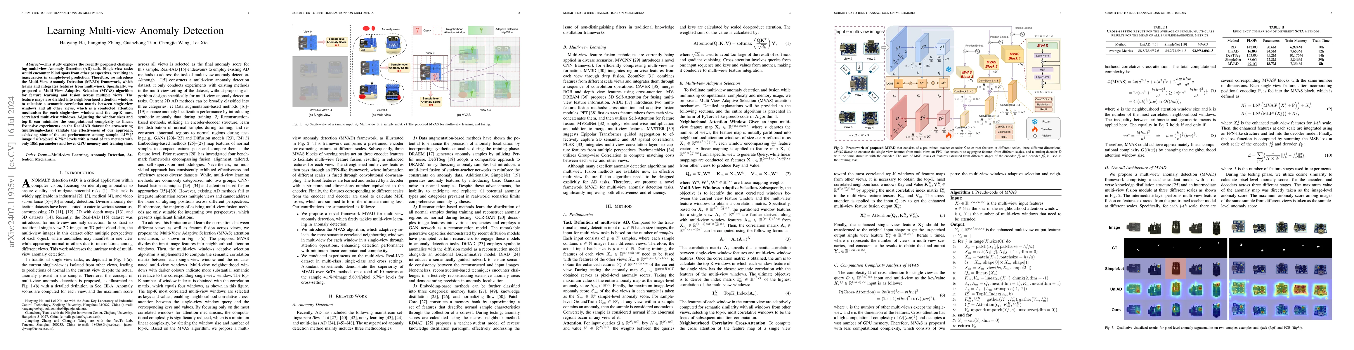 Thumbnail for Learning Multi-view Anomaly Detection