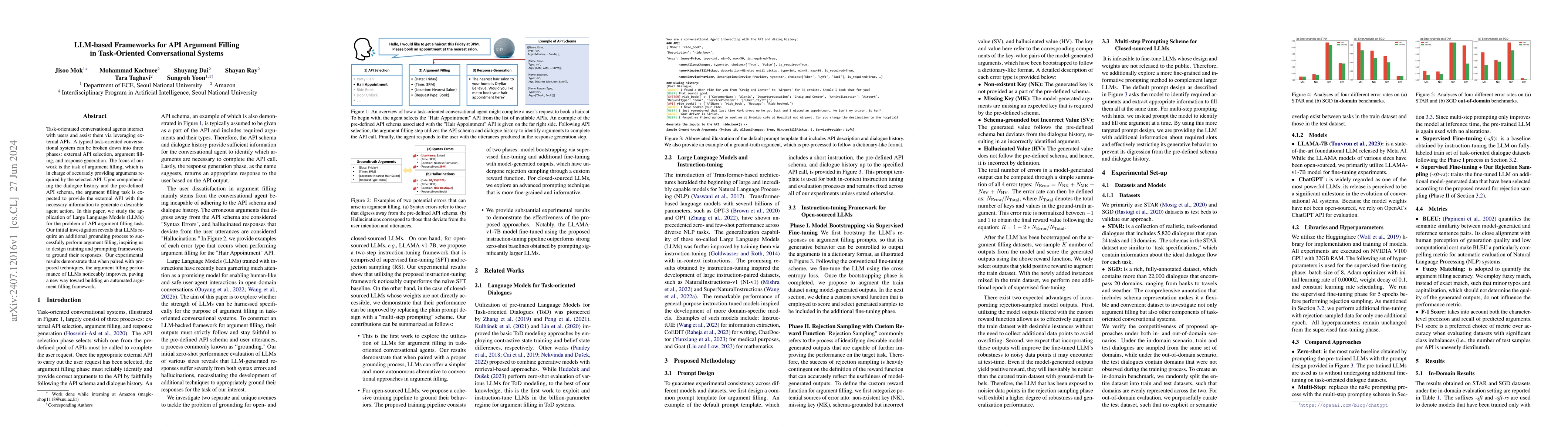 Thumbnail for LLM-based Frameworks for API Argument Filling in Task-Oriented
  Conversational Systems
