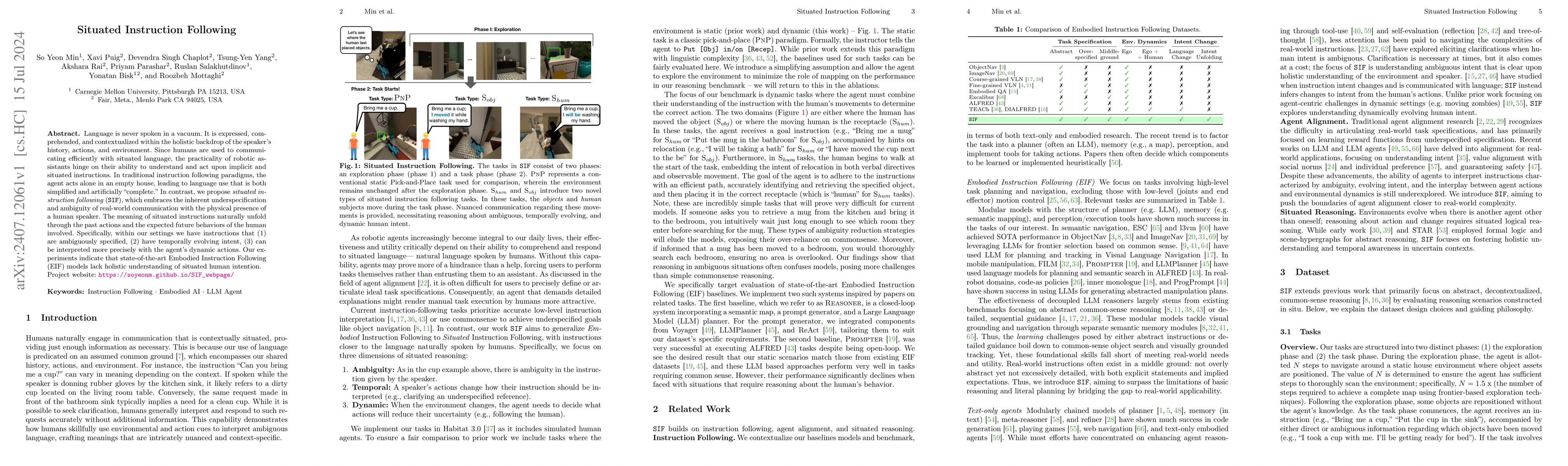 Thumbnail for Situated Instruction Following