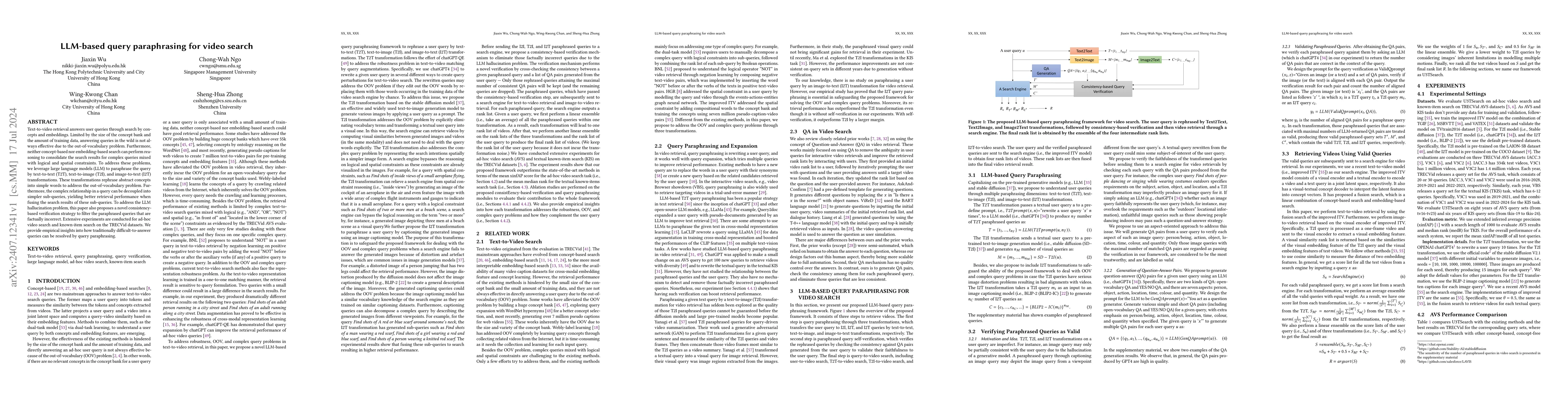Thumbnail for LLM-based query paraphrasing for video search