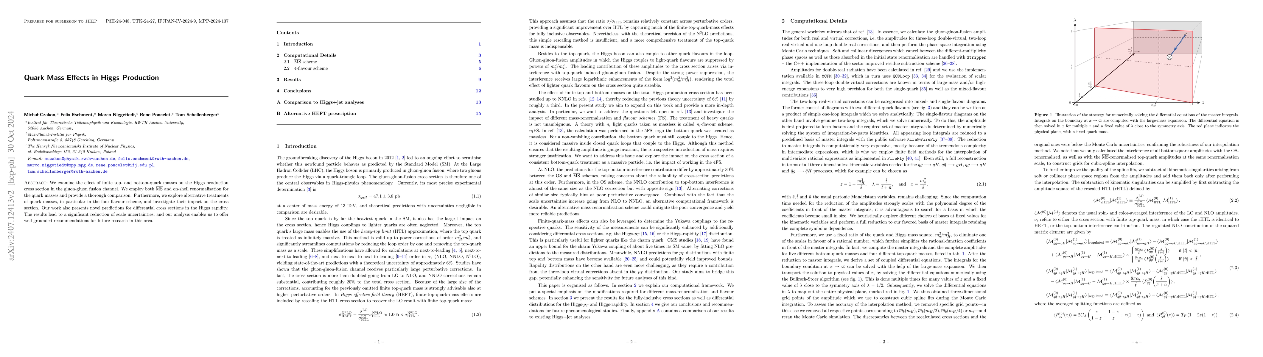 Thumbnail for Quark Mass Effects in Higgs Production