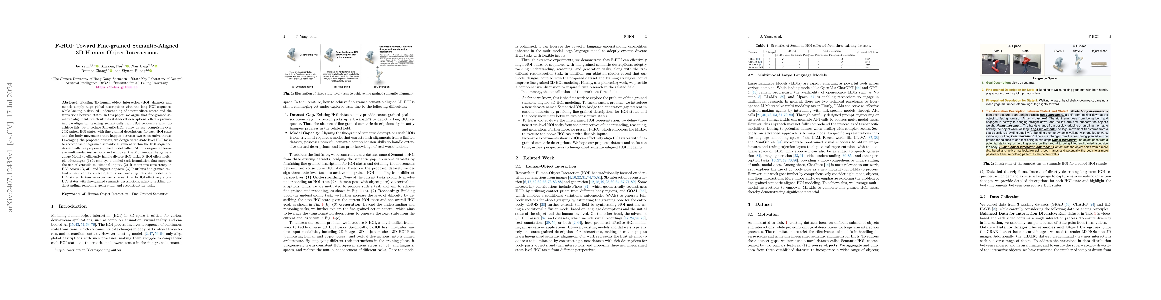 Thumbnail for F-HOI: Toward Fine-grained Semantic-Aligned 3D Human-Object Interactions