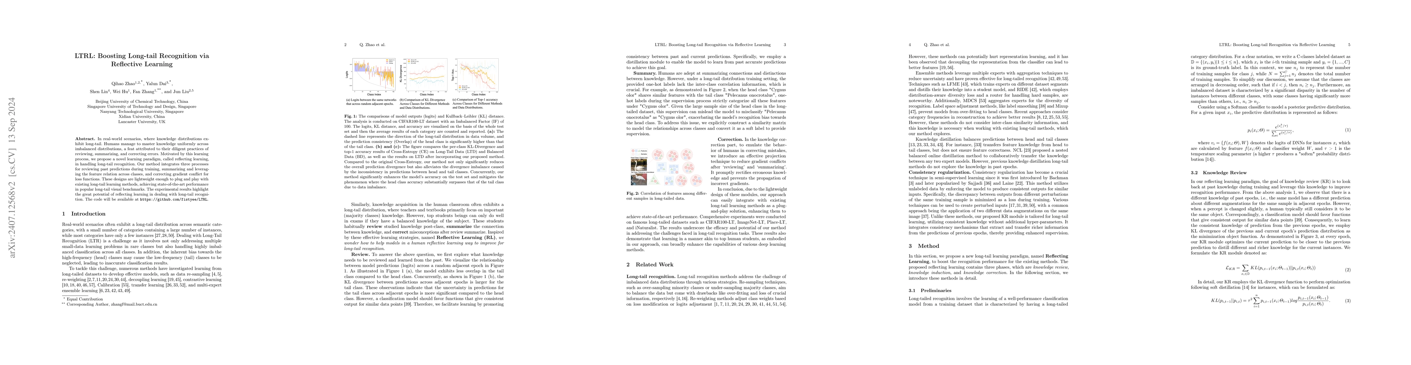 Thumbnail for LTRL: Boosting Long-tail Recognition via Reflective Learning