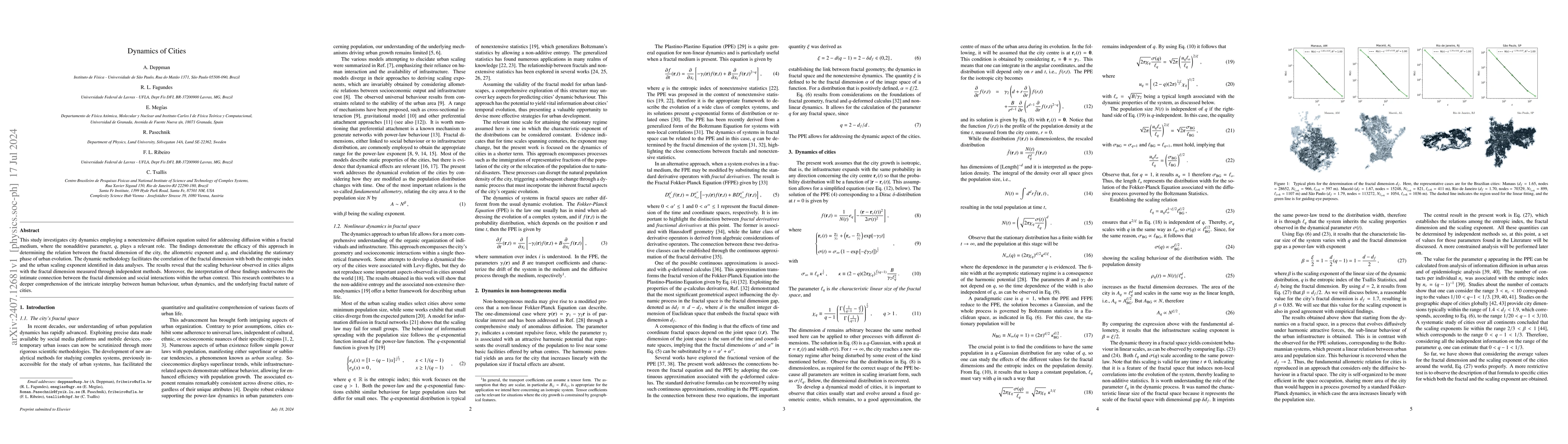Thumbnail for Dynamics of Cities