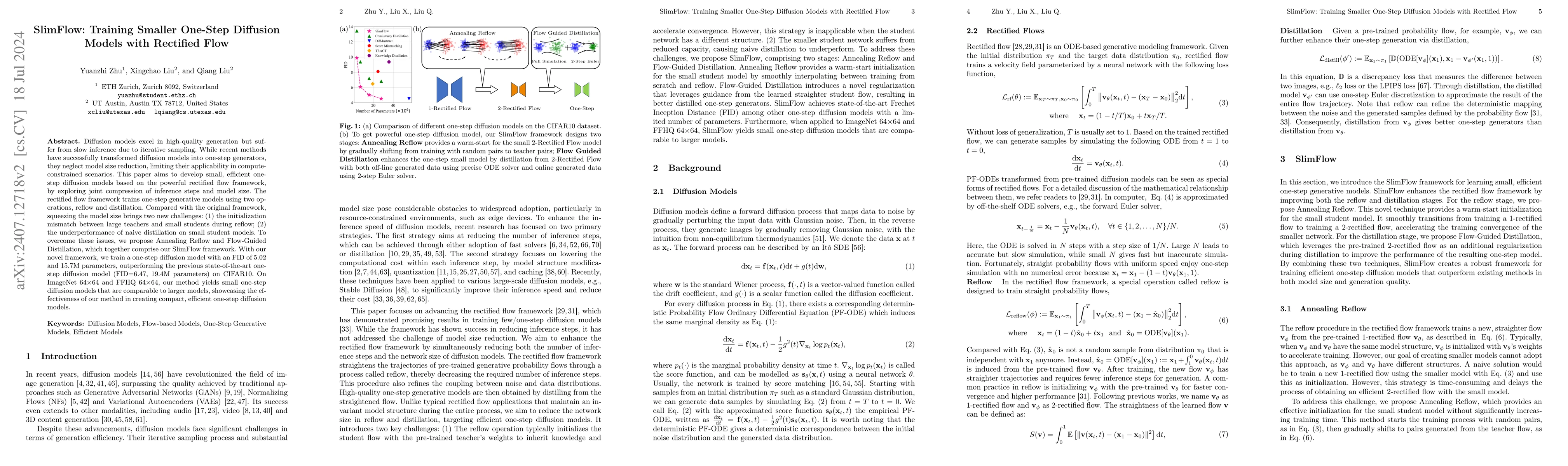 Thumbnail for SlimFlow: Training Smaller One-Step Diffusion Models with Rectified Flow
