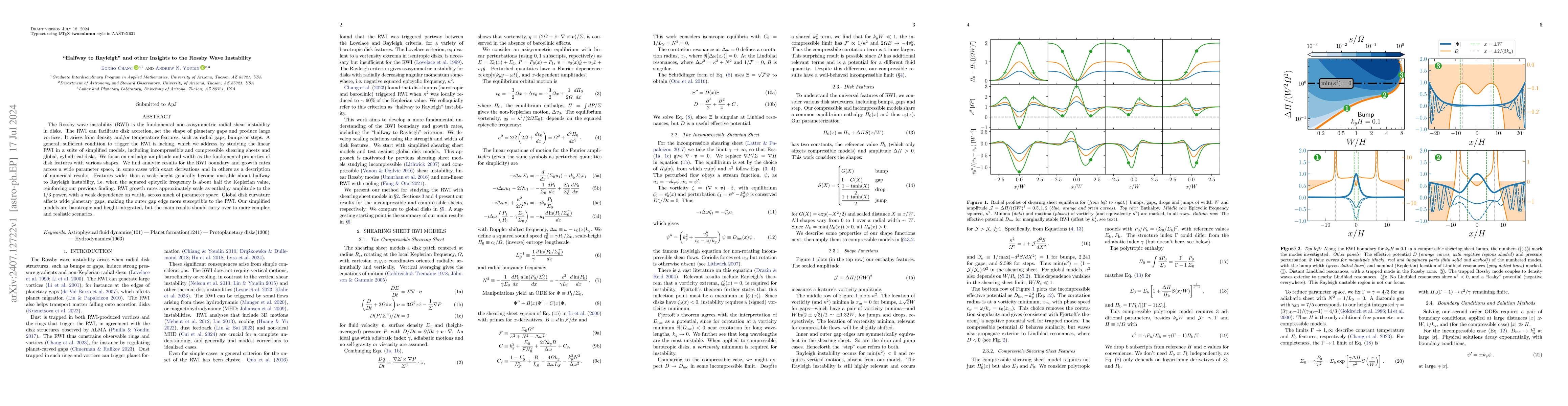 Thumbnail for "Halfway to Rayleigh" and other Insights to the Rossby Wave Instability