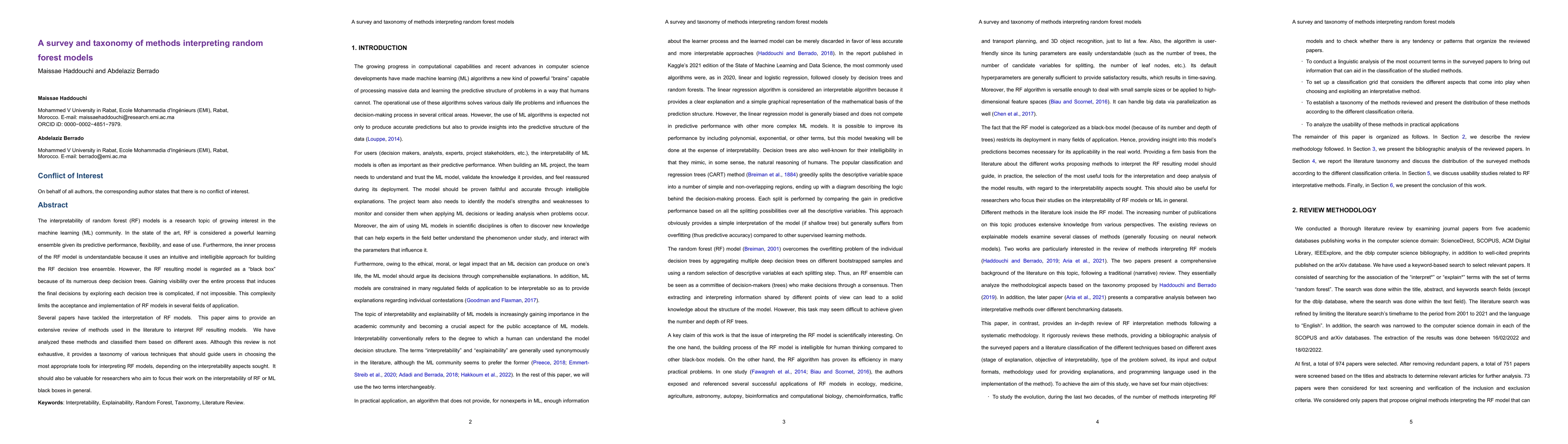 Thumbnail for A survey and taxonomy of methods interpreting random forest models