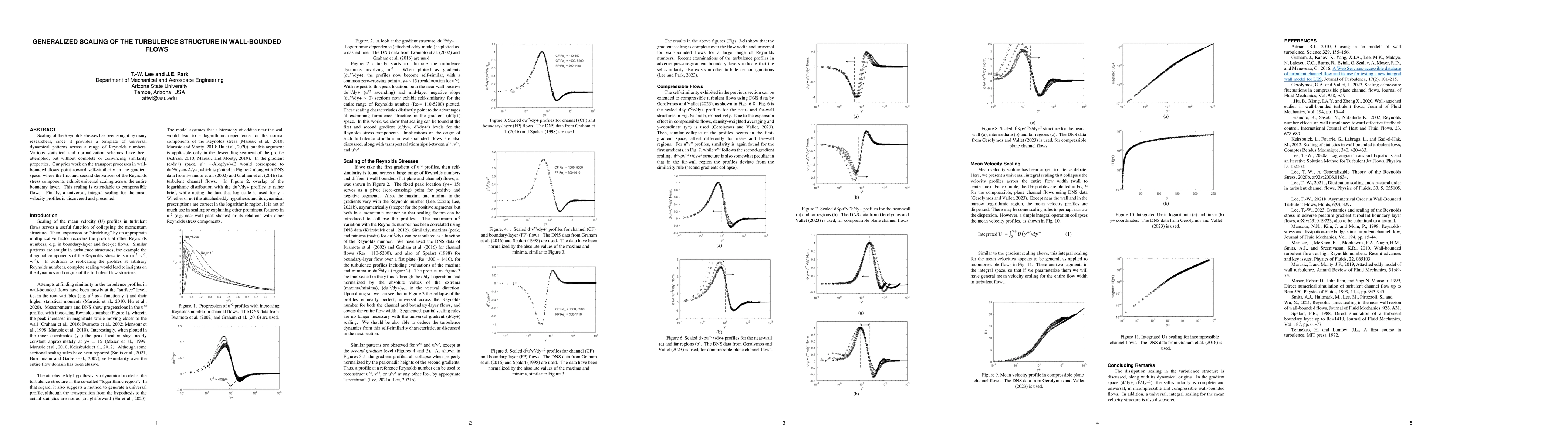 Thumbnail for Generalized Scaling of the Turbulence Structure in Wall-Bounded Flows