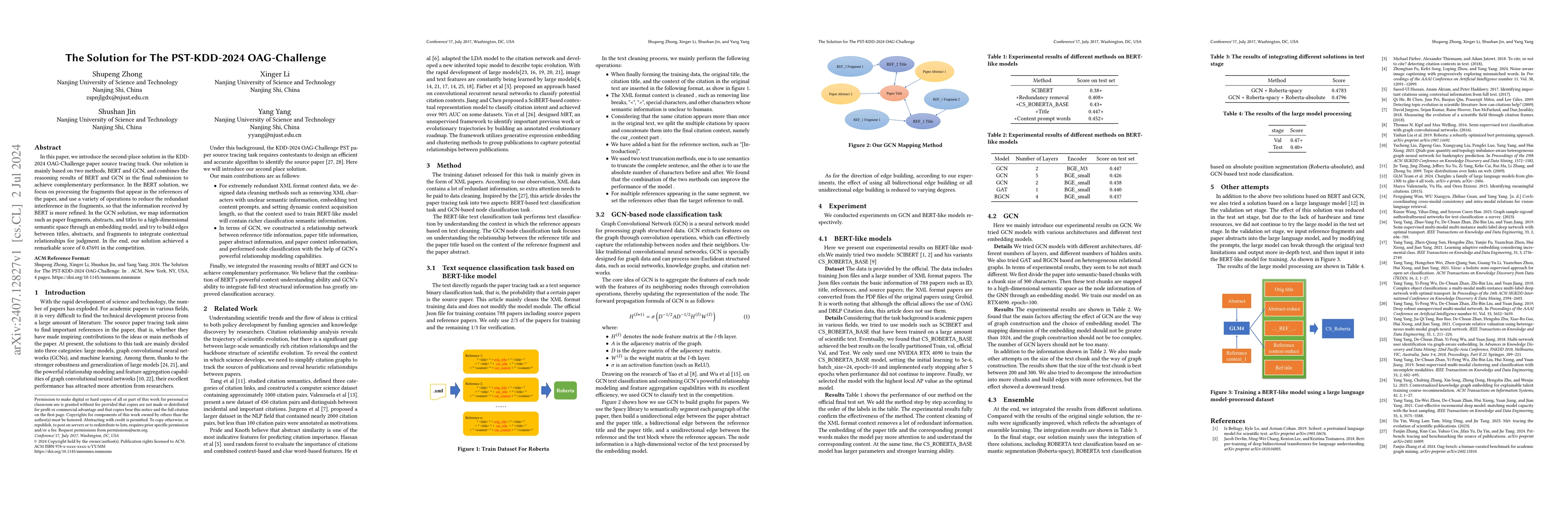 Thumbnail for The Solution for The PST-KDD-2024 OAG-Challenge