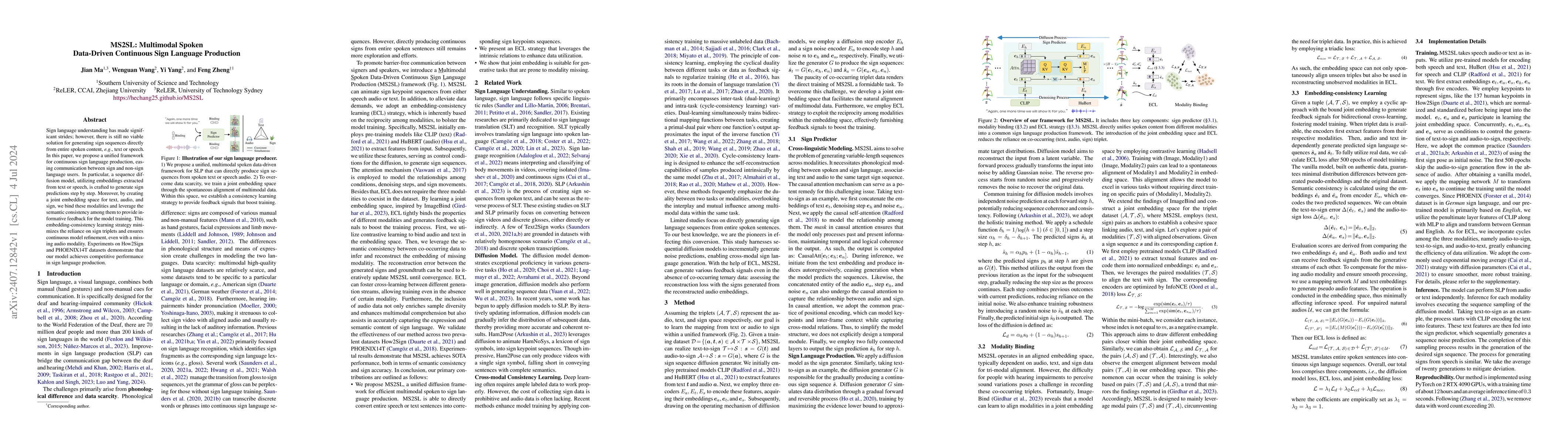 Thumbnail for MS2SL: Multimodal Spoken Data-Driven Continuous Sign Language Production