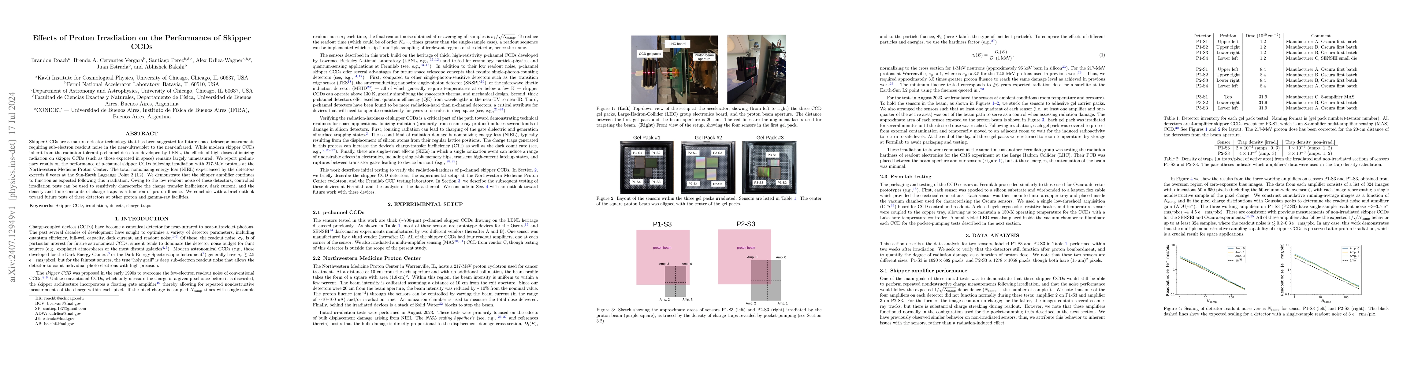 Thumbnail for Effects of Proton Irradiation on the Performance of Skipper CCDs
