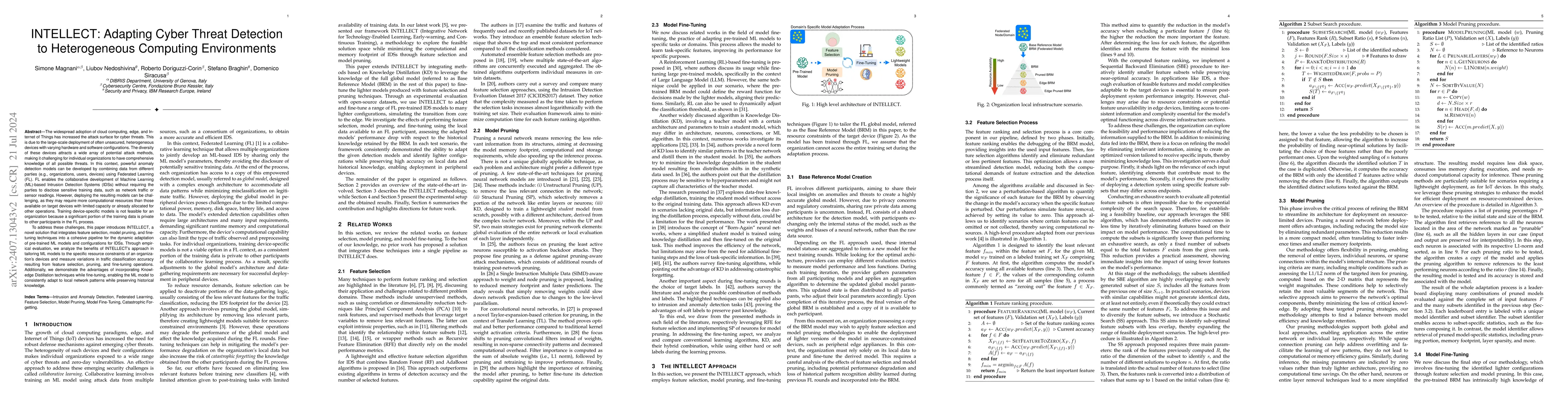 Thumbnail for INTELLECT: Adapting Cyber Threat Detection to Heterogeneous Computing
  Environments