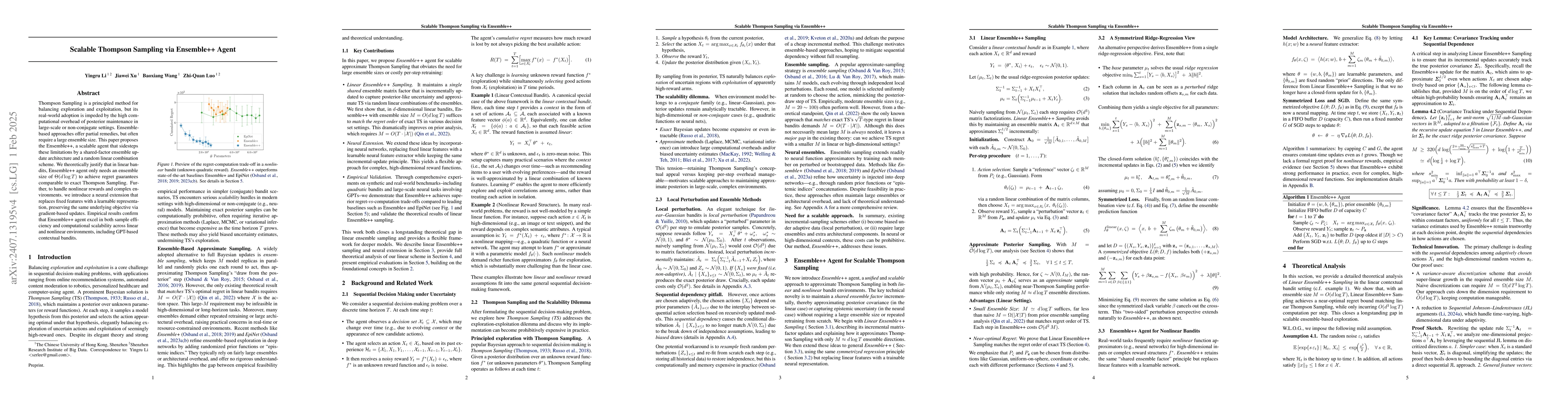 Thumbnail for Adaptive Foundation Models for Online Decisions: HyperAgent with Fast
  Incremental Uncertainty Estimation
