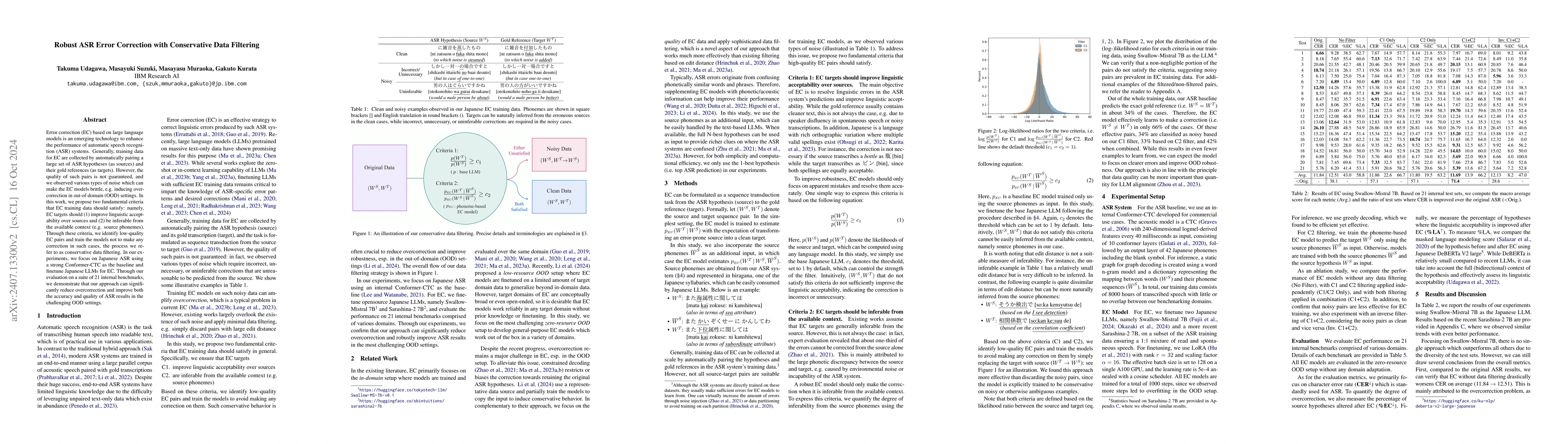 Thumbnail for Robust ASR Error Correction with Conservative Data Filtering