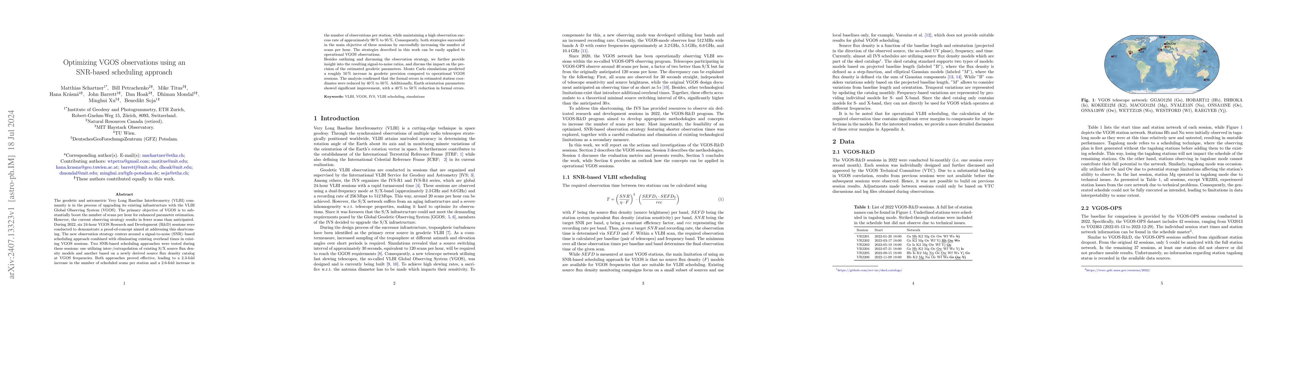 Thumbnail for Optimizing VGOS observations using an SNR-based scheduling approach