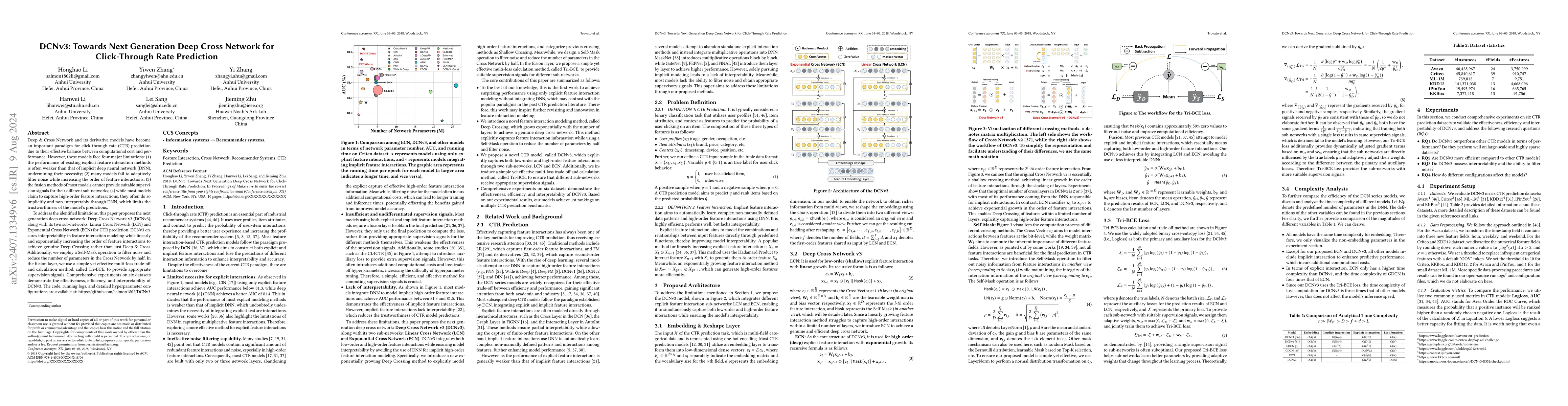 Thumbnail for DCNv3: Towards Next Generation Deep Cross Network for CTR Prediction