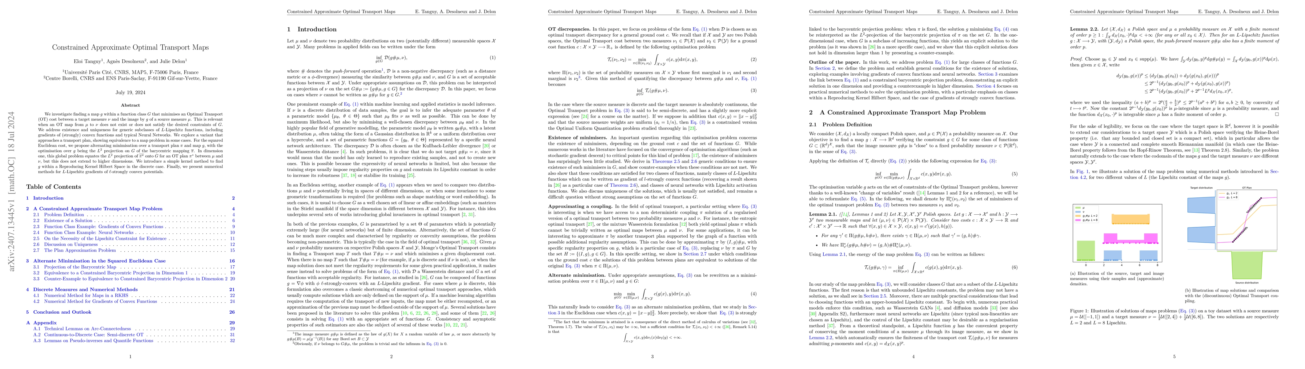 Thumbnail for Constrained Approximate Optimal Transport Maps