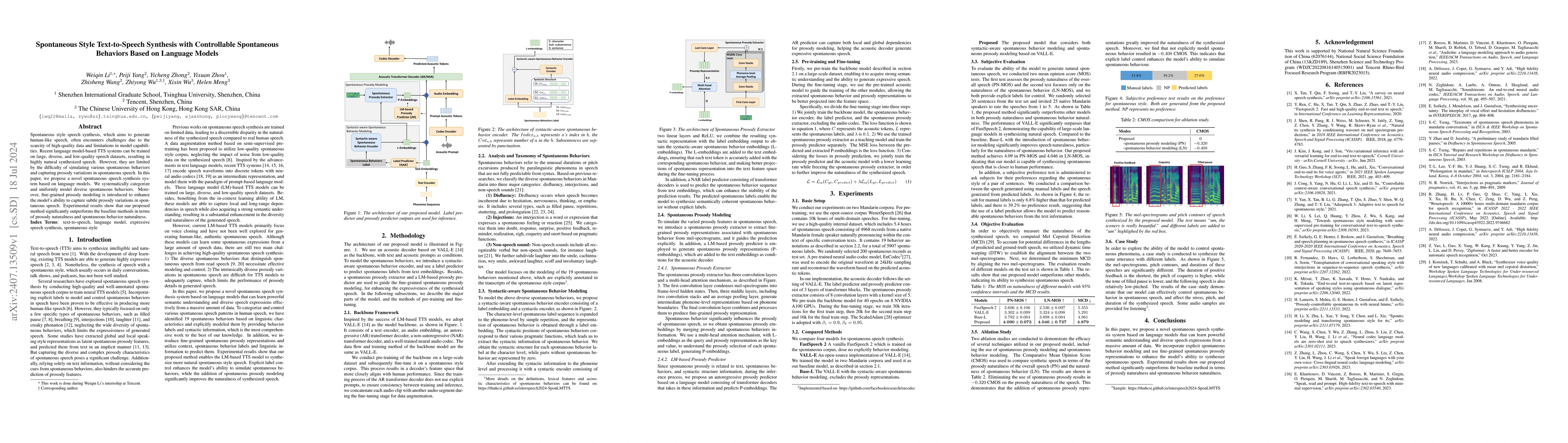 Thumbnail for Spontaneous Style Text-to-Speech Synthesis with Controllable Spontaneous
  Behaviors Based on Language Models